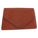 LOUIS VUITTON Epi Art Deco Clutch Bag Brown M52633 LV Auth 156274-1