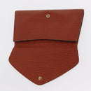 LOUIS VUITTON Epi Art Deco Clutch Bag Brown M52633 LV Auth 156274-13