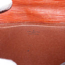 LOUIS VUITTON Epi Art Deco Clutch Bag Brown M52633 LV Auth 156274-14