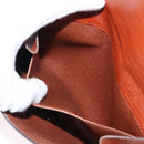 LOUIS VUITTON Epi Art Deco Clutch Bag Brown M52633 LV Auth 156274-18