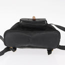 GUCCI Bamboo Backpack Leather Black Gold 003 2058 0030 Auth 156278-13