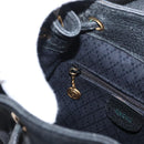 GUCCI Bamboo Backpack Leather Black Gold 003 2058 0030 Auth 156278-25