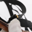 GUCCI Bamboo Backpack Leather Black Gold 003 2058 0030 Auth 156278-8