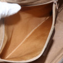 GUCCI GG Supreme Web Sherry Line Bag PVC Beige Gold 89 02 077 Auth 156279-21