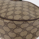 GUCCI GG Supreme Web Sherry Line Bag PVC Beige Gold 89 02 077 Auth 156280-11