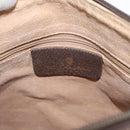 GUCCI GG Supreme Web Sherry Line Bag PVC Beige Gold 89 02 077 Auth 156280-16