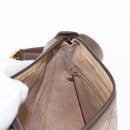 GUCCI GG Supreme Web Sherry Line Bag PVC Beige Gold 89 02 077 Auth 156280-20