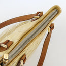 LOUIS VUITTON Monogram Vernis Houston Hand Bag Perle M91342 LV Auth 156285-6