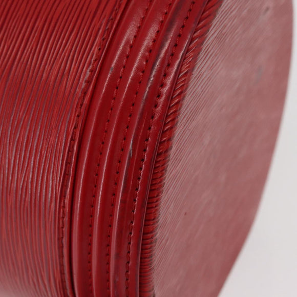 LOUIS VUITTON Epi Cannes Hand Bag Red M48037 LV Auth 156286