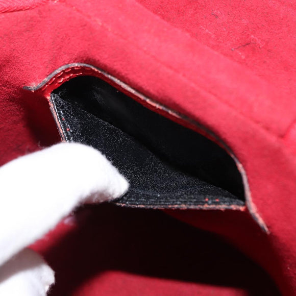 LOUIS VUITTON Epi Cannes Hand Bag Red M48037 LV Auth 156286