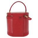 LOUIS VUITTON Epi Cannes Hand Bag Red M48037 LV Auth 156286-2