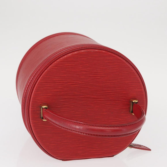 LOUIS VUITTON Epi Cannes Hand Bag Red M48037 LV Auth 156286