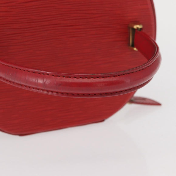 LOUIS VUITTON Epi Cannes Hand Bag Red M48037 LV Auth 156286