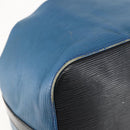 LOUIS VUITTON Epi Petit Noe Bag Bicolor Black Blue M44152 LV Auth 156287-16