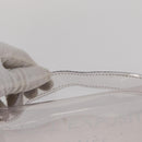 HERMES Vinyl Kelly Hand Bag Clear Auth 156293-8