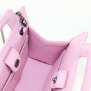 Salvatore Ferragamo Chain Gancini Shoulder Pouch Enamel 2way Pink Auth 156294V-19