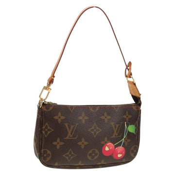 LOUIS VUITTON Monogram Cherry Pochette Accessoires Pouch M95008 LV Auth 156297V
