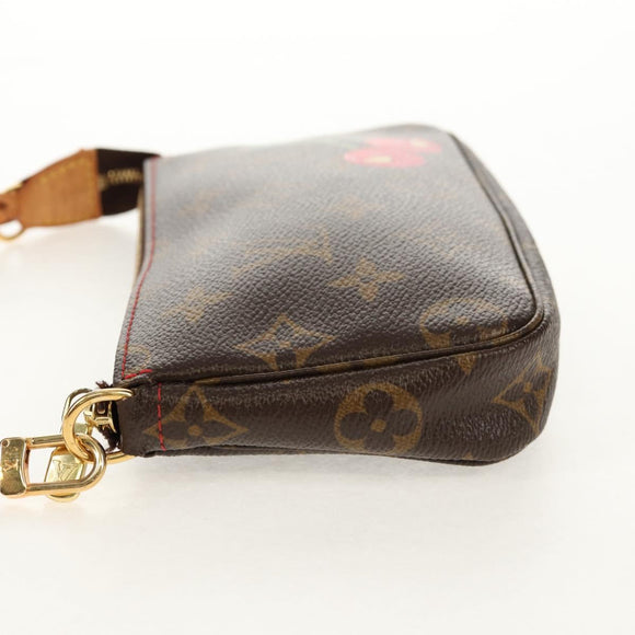 LOUIS VUITTON Monogram Cherry Pochette Accessoires Pouch M95008 LV Auth 156297V