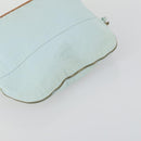 HERMES Bolide Pouch Canvas 3 Set Light Blue Pink Auth 156298-18