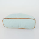 HERMES Bolide Pouch Canvas 3 Set Light Blue Pink Auth 156298-19