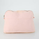 HERMES Bolide Pouch Canvas 3 Set Light Blue Pink Auth 156298-2