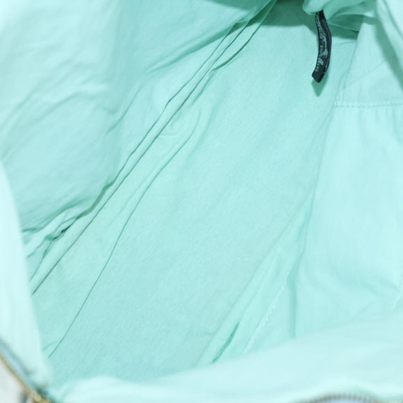 HERMES Bolide Pouch Canvas 3 Set Light Blue Pink Auth 156298