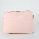 HERMES Bolide Pouch Canvas 3 Set Light Blue Pink Auth 156298-3