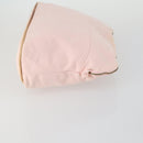 HERMES Bolide Pouch Canvas 3 Set Light Blue Pink Auth 156298-4