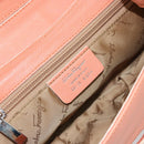 Salvatore Ferragamo Shoulder Bag Leather Pink Silver Auth 156320-16