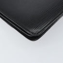 LOUIS VUITTON Epi Free Run Bicolor Shoulder Bag Red Black M52417 LV Auth 156327-9