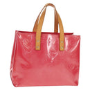LOUIS VUITTON Monogram Vernis Reade PM Hand Bag Fran Boise M9132F Auth 156329V-1
