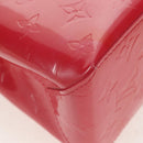 LOUIS VUITTON Monogram Vernis Reade PM Hand Bag Fran Boise M9132F Auth 156329V-16