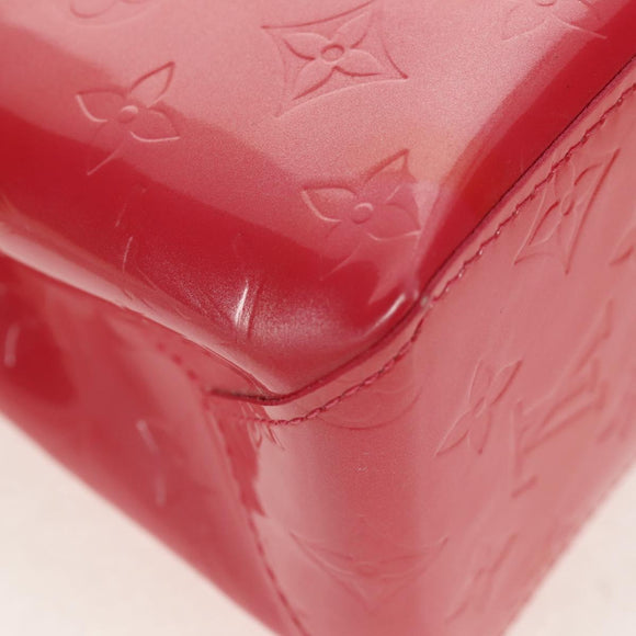 LOUIS VUITTON Monogram Vernis Reade PM Hand Bag Fran Boise M9132F Auth 156329V