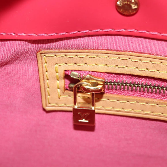 LOUIS VUITTON Monogram Vernis Reade PM Hand Bag Fran Boise M9132F Auth 156329V