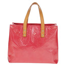 LOUIS VUITTON Monogram Vernis Reade PM Hand Bag Fran Boise M9132F Auth 156329V-13