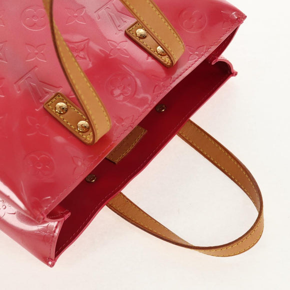 LOUIS VUITTON Monogram Vernis Reade PM Hand Bag Fran Boise M9132F Auth 156329V