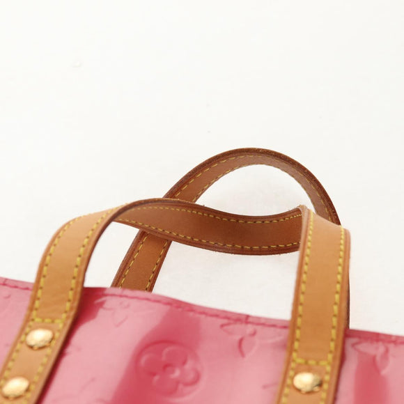 LOUIS VUITTON Monogram Vernis Reade PM Hand Bag Fran Boise M9132F Auth 156329V