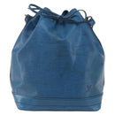 LOUIS VUITTON Epi Noe Shoulder Bag Toledo Blue M44005 LV Auth 156330-13