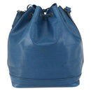 LOUIS VUITTON Epi Noe Shoulder Bag Toledo Blue M44005 LV Auth 156330-2