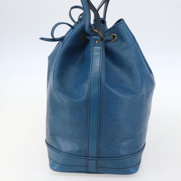 LOUIS VUITTON Epi Noe Shoulder Bag Toledo Blue M44005 LV Auth 156330