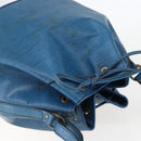 LOUIS VUITTON Epi Noe Shoulder Bag Toledo Blue M44005 LV Auth 156330-6