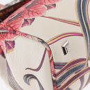 Salvatore Ferragamo Hand Bag Leather 2way Silver Pink Auth 156332SAM-14