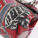 Salvatore Ferragamo Hand Bag Leather 2way Silver Pink Auth 156332SAM-15