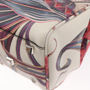 Salvatore Ferragamo Hand Bag Leather 2way Silver Pink Auth 156332SAM-17