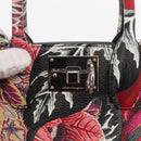 Salvatore Ferragamo Hand Bag Leather 2way Silver Pink Auth 156332SAM-19