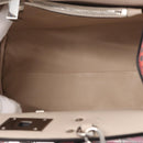 Salvatore Ferragamo Hand Bag Leather 2way Silver Pink Auth 156332SAM-22