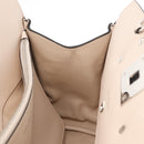 Salvatore Ferragamo Hand Bag Leather 2way Silver Pink Auth 156332SAM-24