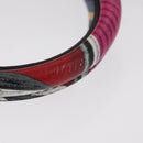 Salvatore Ferragamo Hand Bag Leather 2way Silver Pink Auth 156332SAM-9