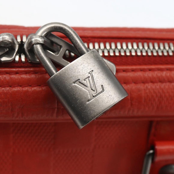 LOUIS VUITTON Damier Infini Porte Documents Voyage Bag N41143 Auth 156333