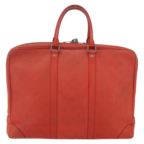 LOUIS VUITTON Damier Infini Porte Documents Voyage Bag N41143 Auth 156333